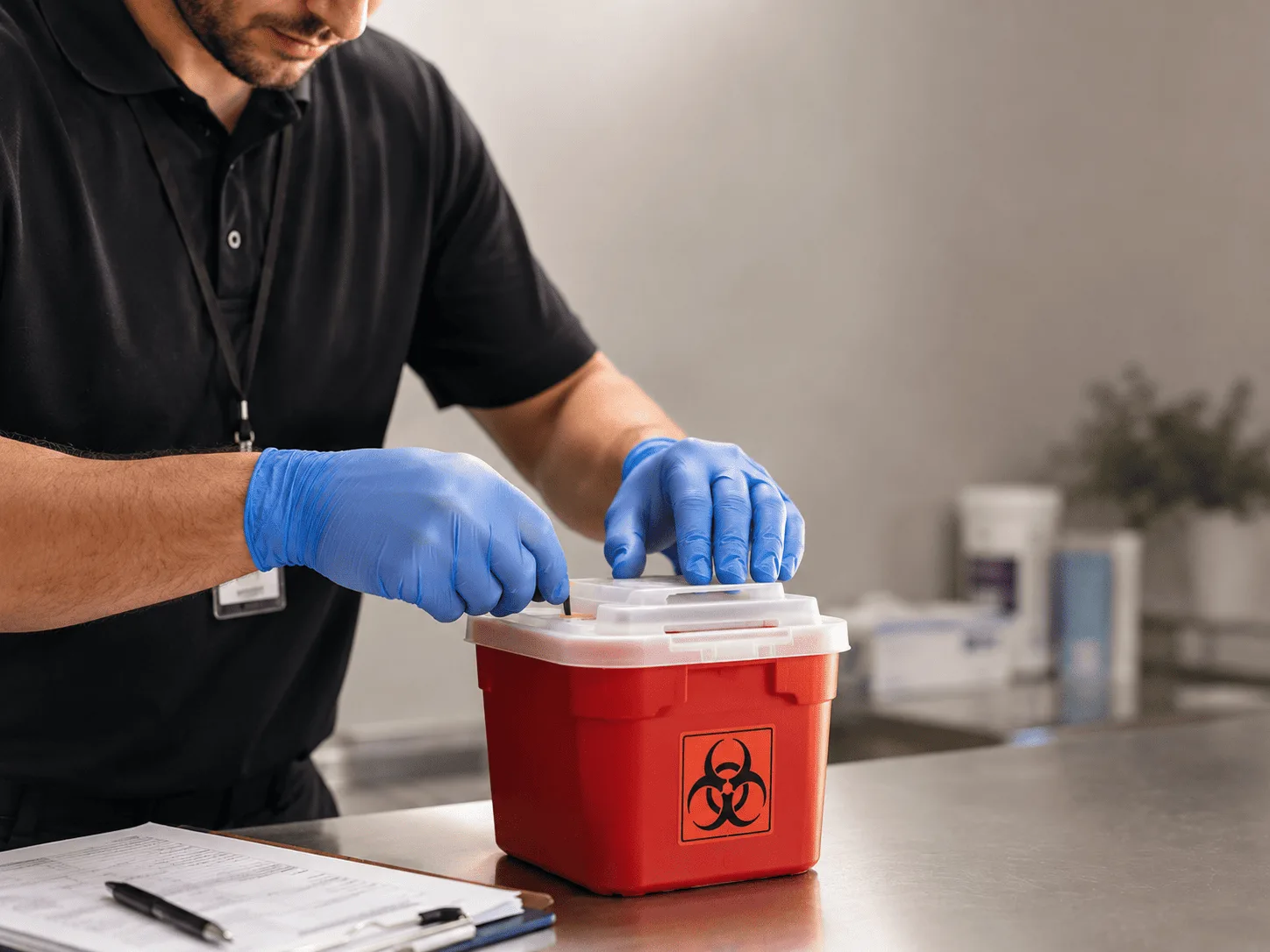 Why choose Sharps Waste Disposal in Saint Onge, SD